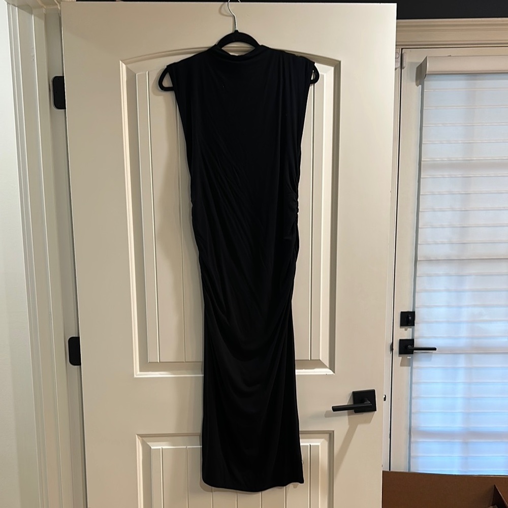 a new day Black Midi Dress